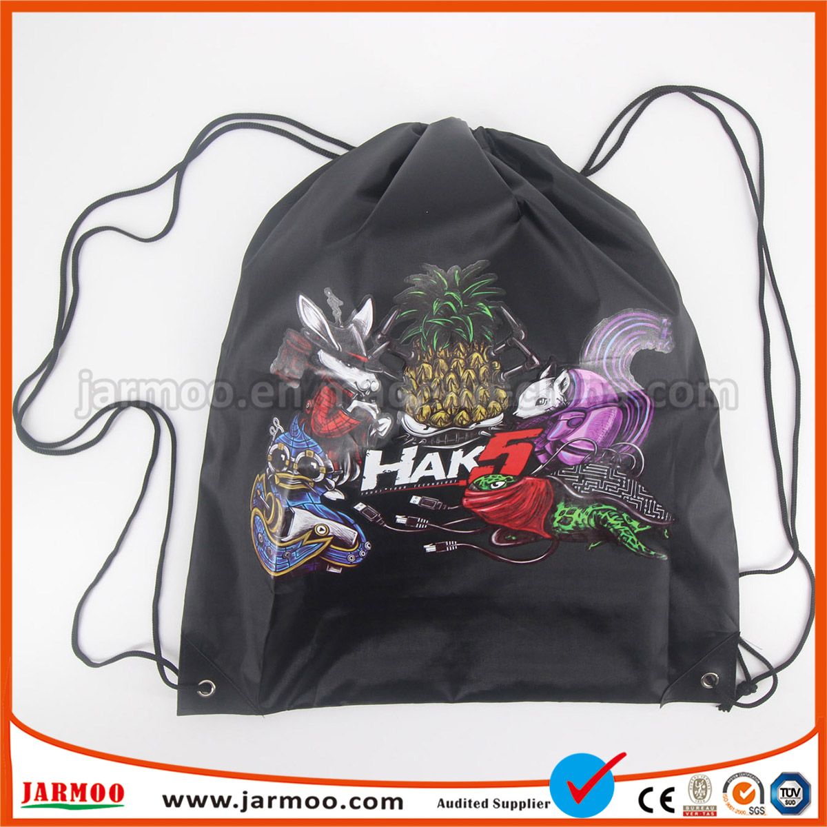 High Quallity Durable Colored Drawstring Bag