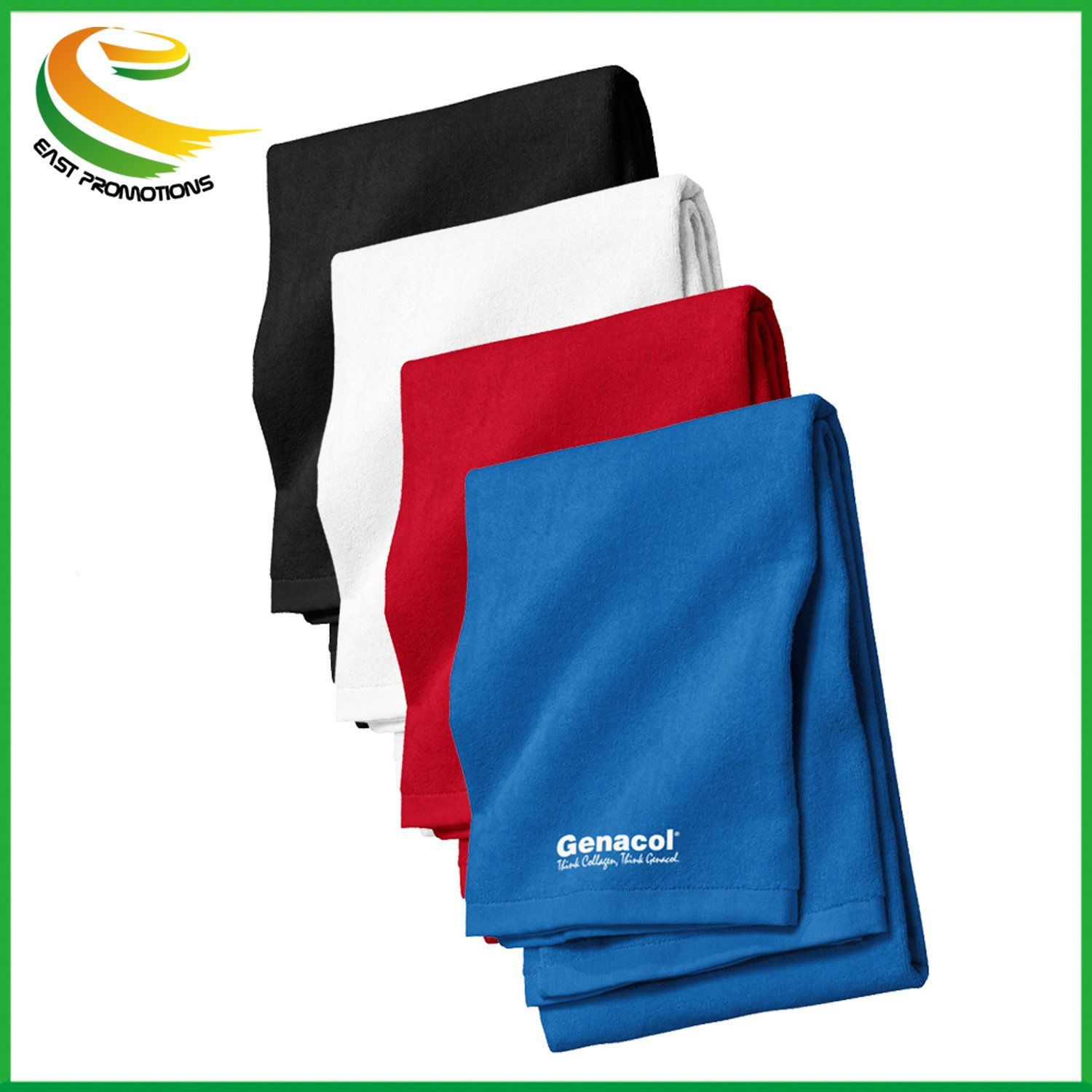 Personalised House Custom Embroidered Terry Cotton Towel