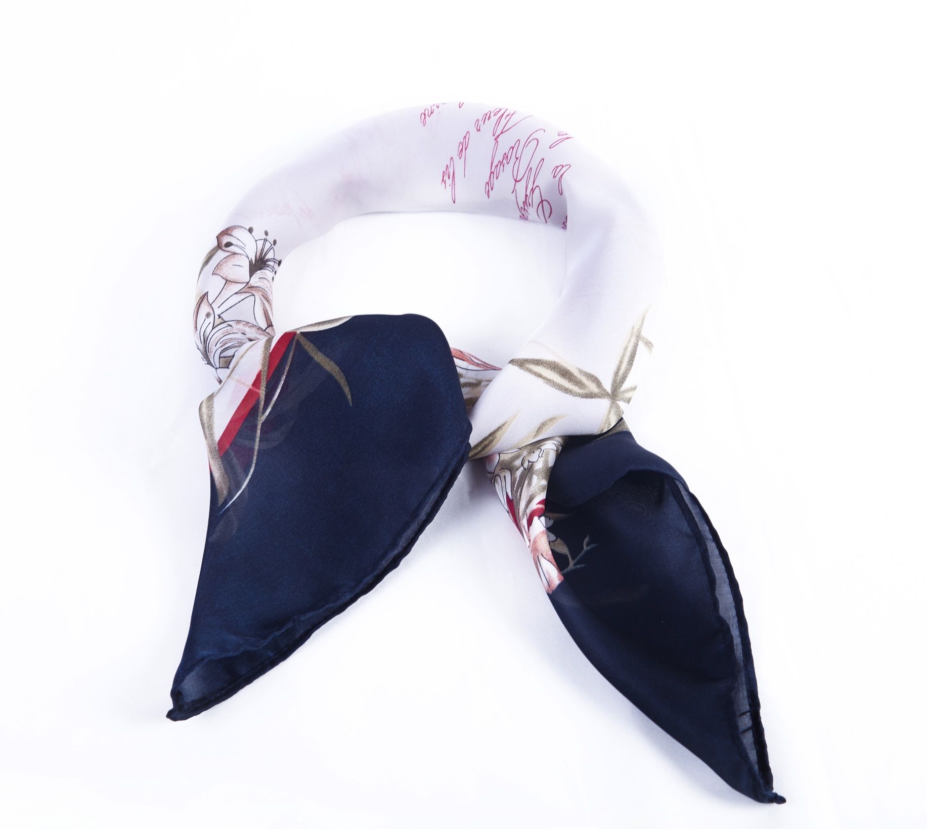 Lightweight 100% Polyester Chiffon Satin Head Scarf for Women (LQ-PL-1003)