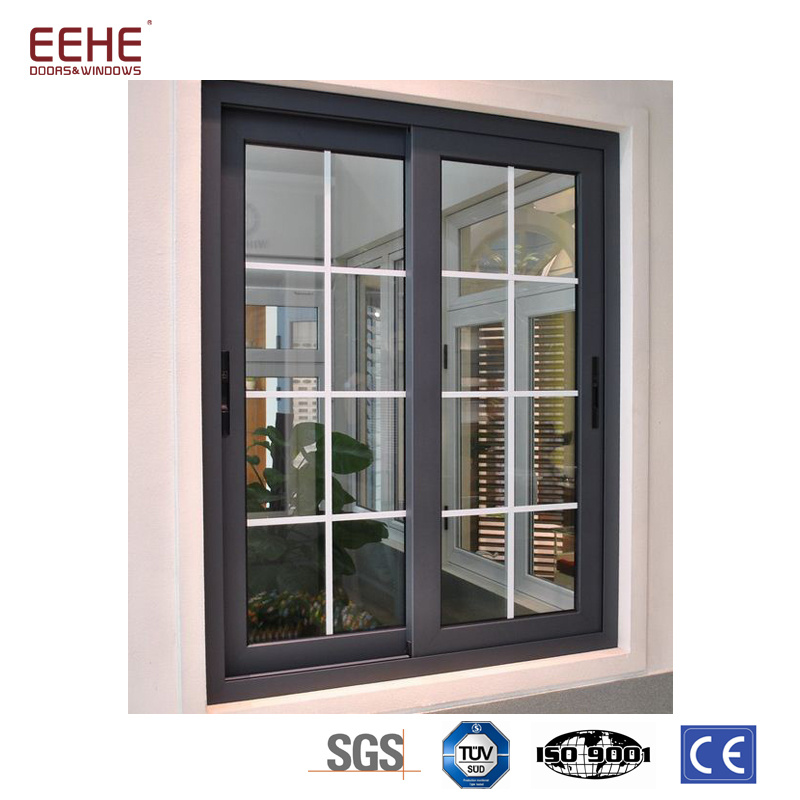 Aluminium Sliding Windows with Mosquito Net for Kenya