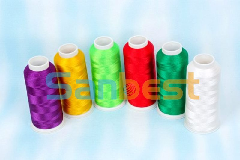 High Quality Polyester Embroidery Thread with Beautiful Colors