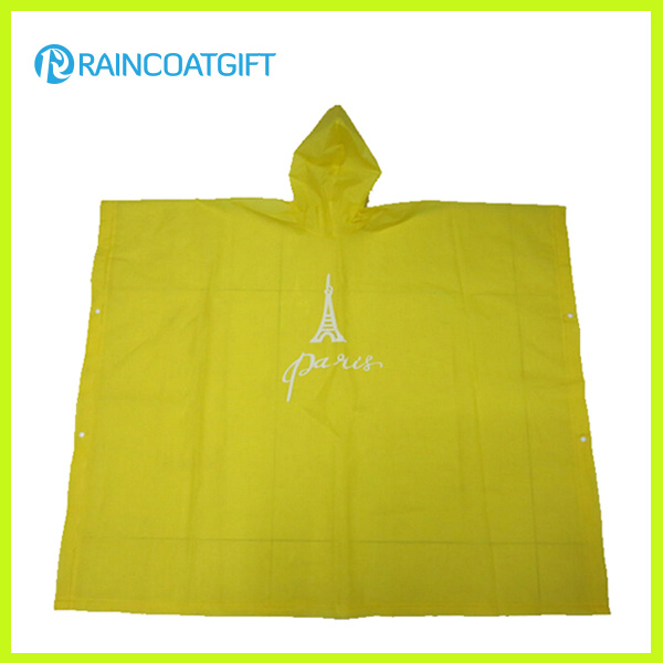 Clear Light Weight EVA Rain Poncho Rvc-005