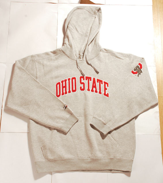 CVC Fleece Sweat Shirt with Embroidery