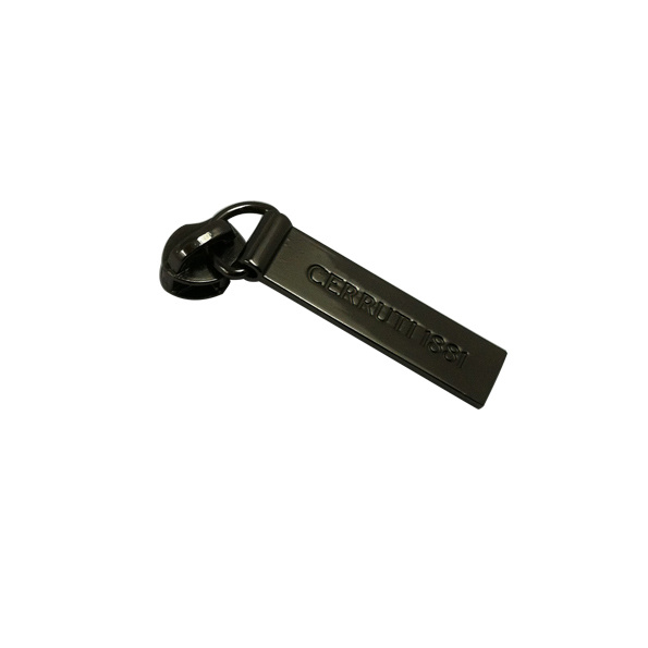 Custom Size Logo Engraved Metal Zipper Puller Zipper Slider