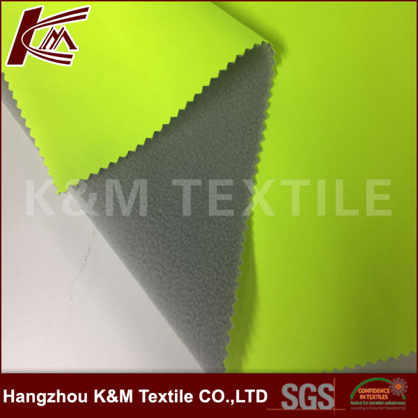 350GSM Twill Stretch Softshell Fabric Polar Fleece Fabric