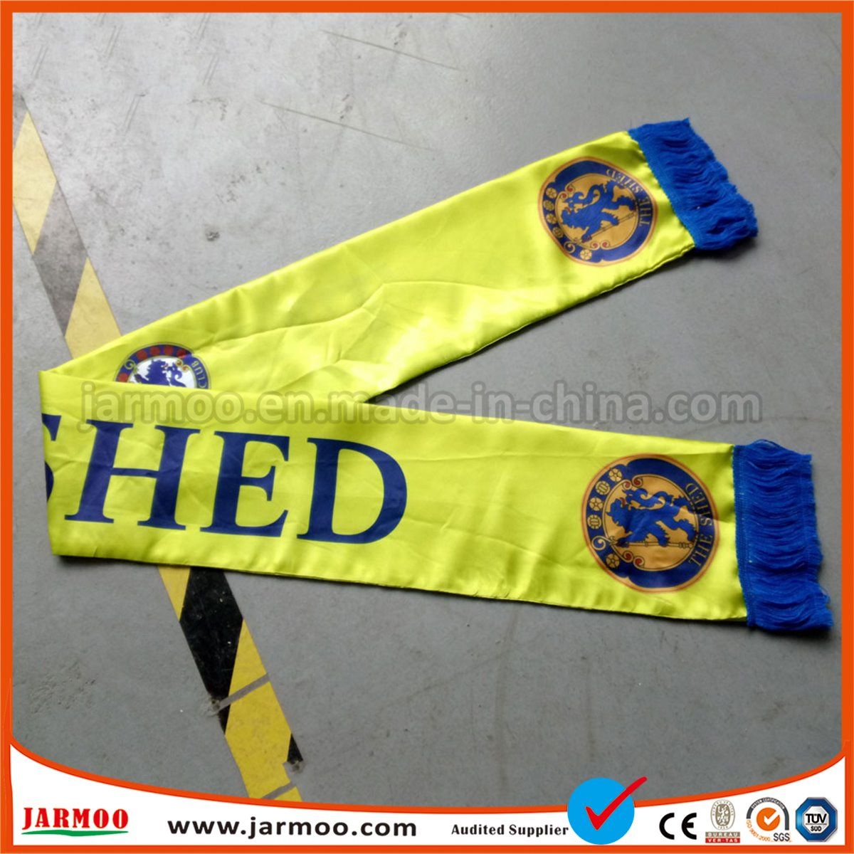 Custom Polyester Scarf with Digital Printing