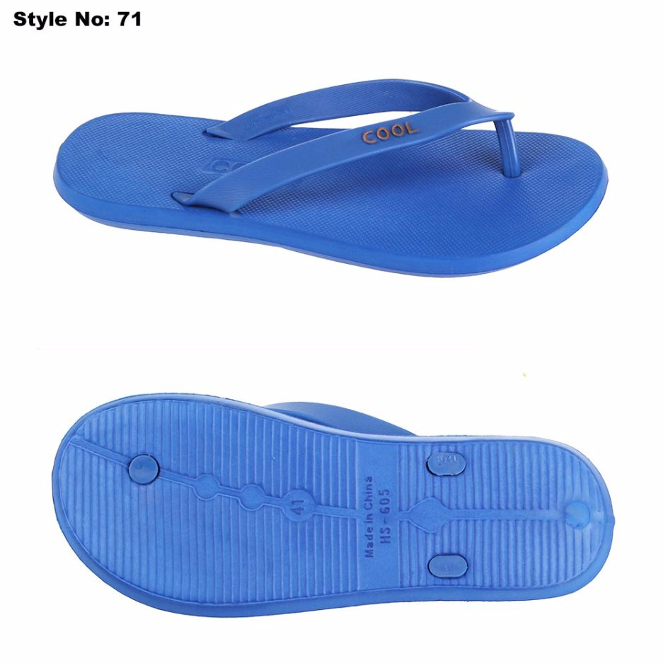 Fashionable Design Two Colors PE Outsole Flip Flops