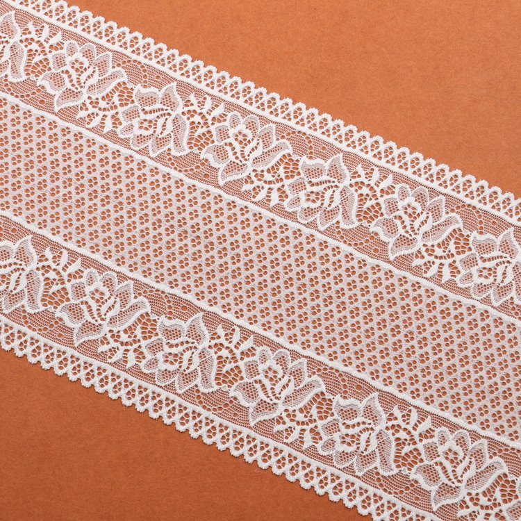 Fashion Design Polyester Beige Water-Soluble Guangzhou Lace
