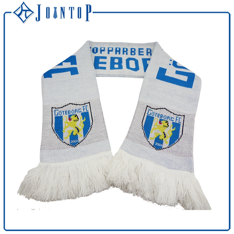 Custom Design Jacquard Acrylic Scarf for Your Team