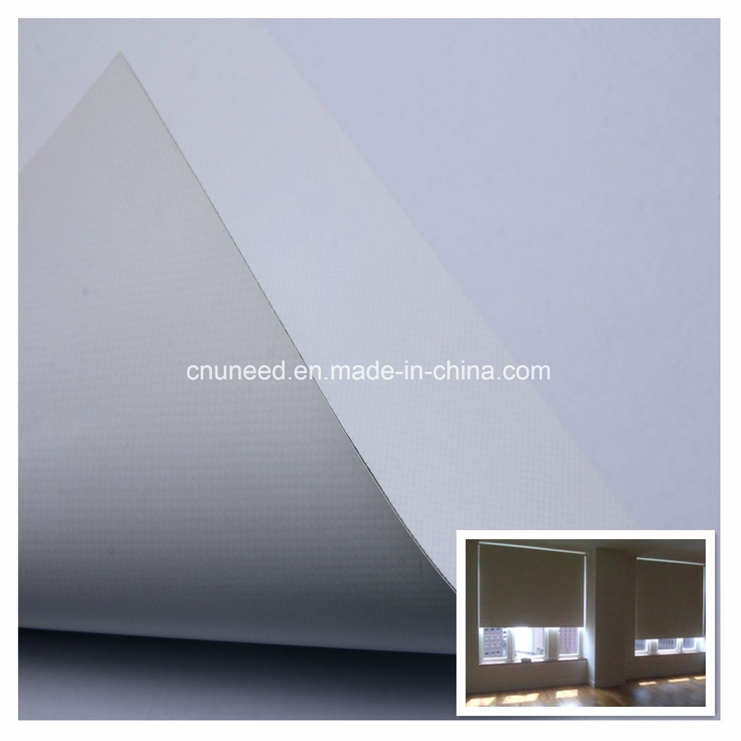 Sunscreen Shades Fibreglass Fabric for Window Curtains/Blockout