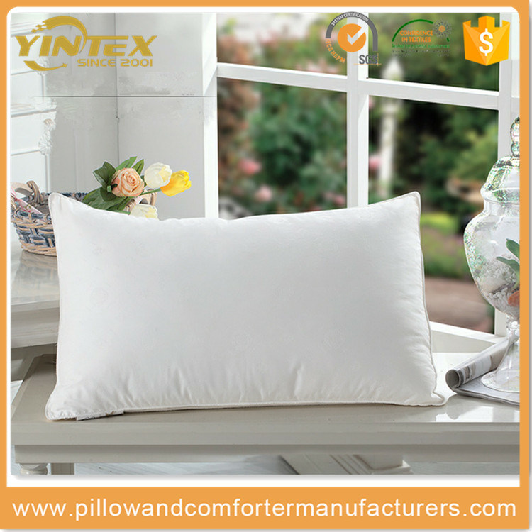 Hyperallergenic Cotton Fiber Neck Pillow, Duck Down Pillows Inner