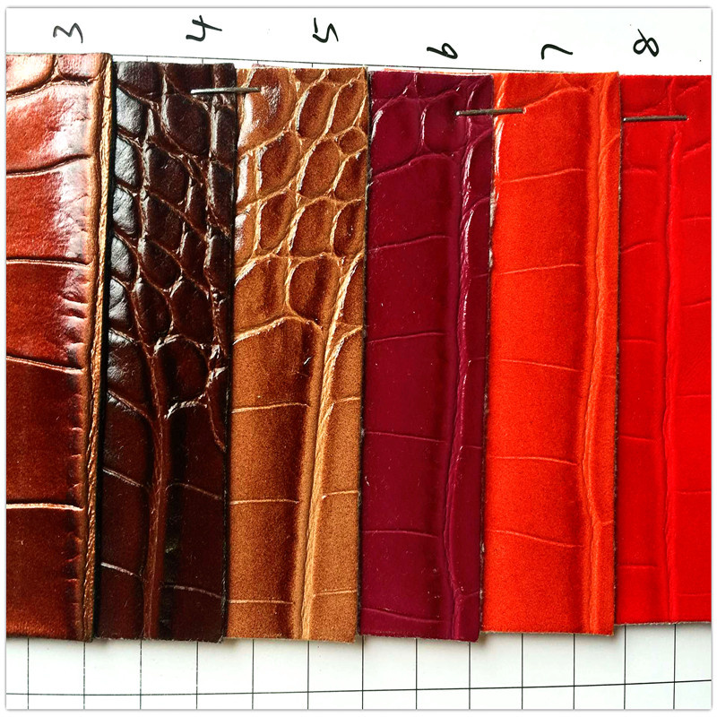 Crocodile Handbag Making PVC Leather