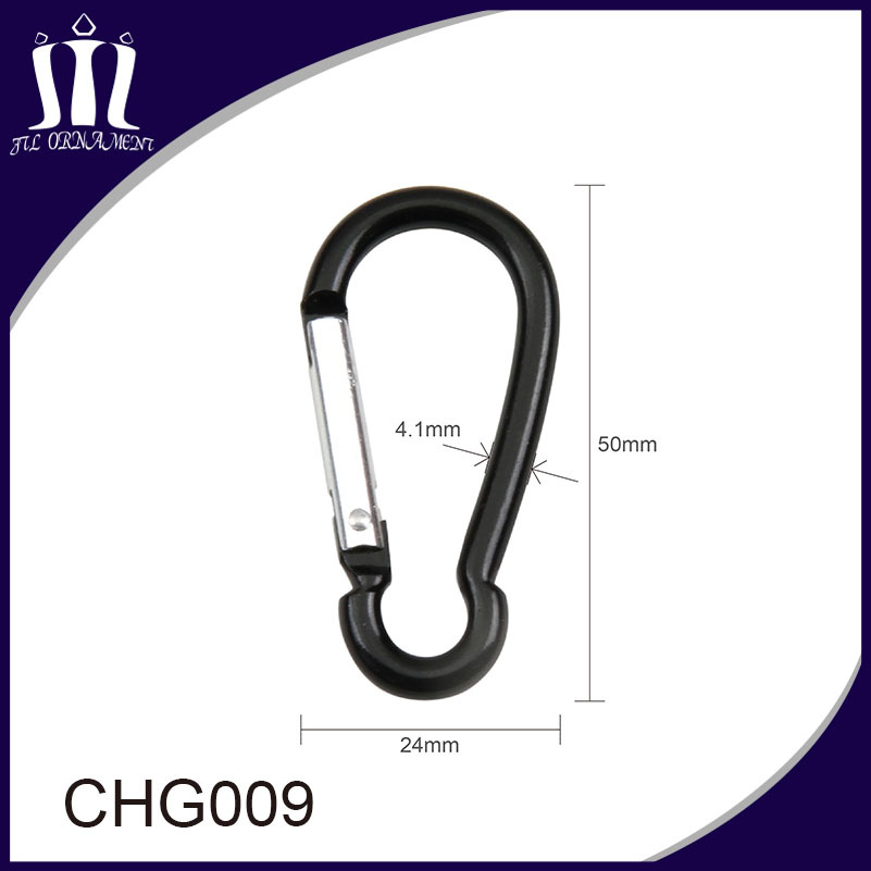 Durable Mini Aluminum Climbing Locking Keychain Carabiner Hook