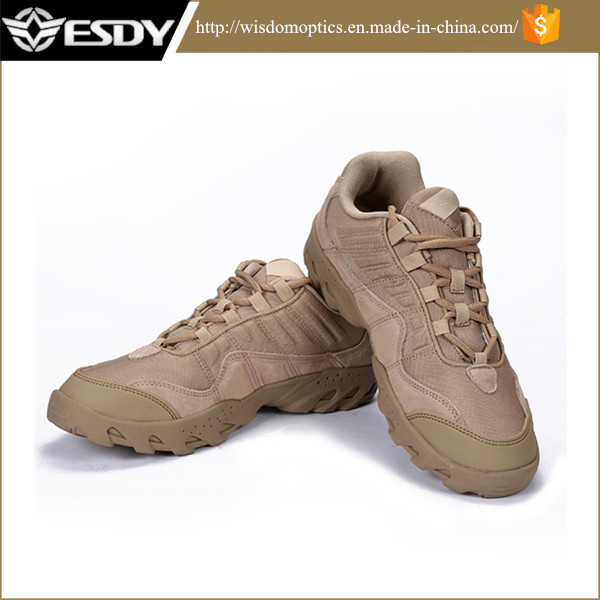 2017 Men's Army Light Tactical Boots Comfortable Breathable Shoes Tan