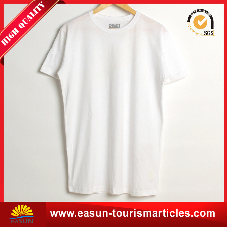 Round Neck Custom T Shirt Printing Technology for Adults