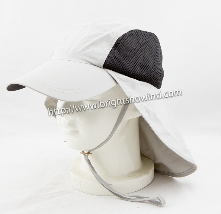 Mesh Outdoor Baseball Cap with Flap