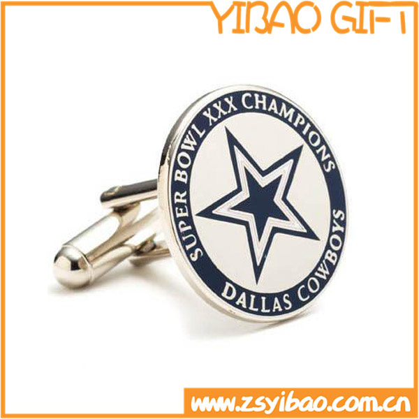 Factory Metal Cufflinks with Customize Logo (YB-r-010)