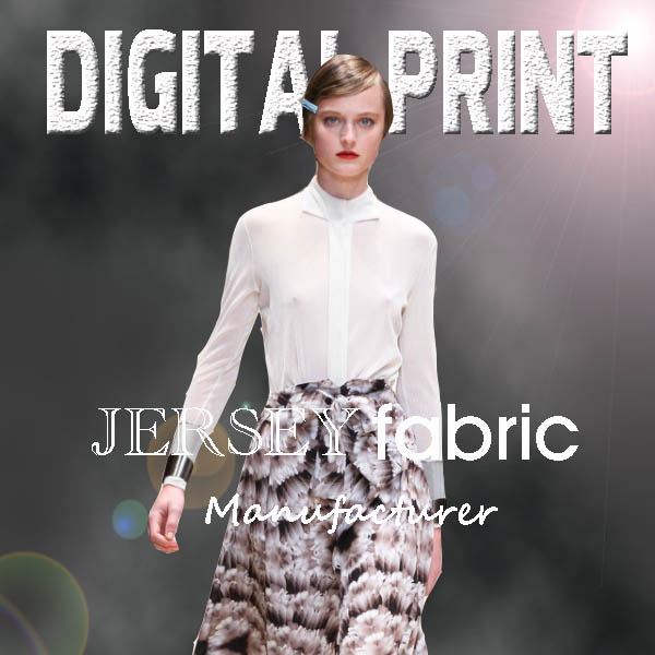 2017 Spring Fashion Print on Jersey