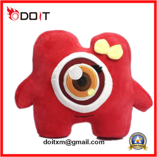 Ms. H Red Plush Wedding Sofa Cushion