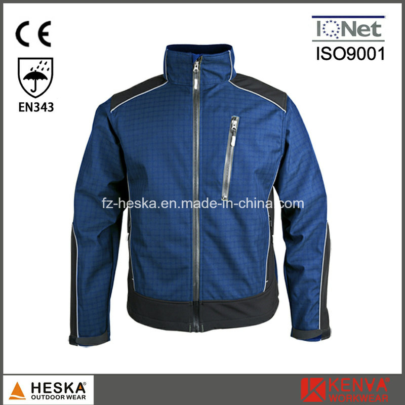 Casual Coat Ripstop Mens Soft Shell Jacket with Fleece