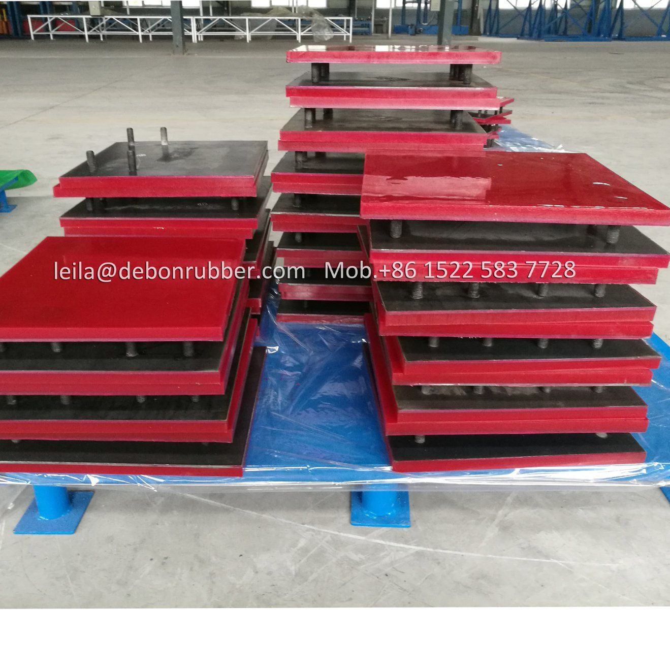 Steel Backed Polyurethane Wear Liner Plate