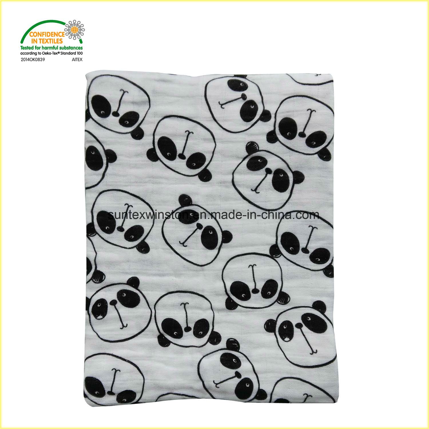100% Cotton Three--Layers Pre-Washed Blankets
