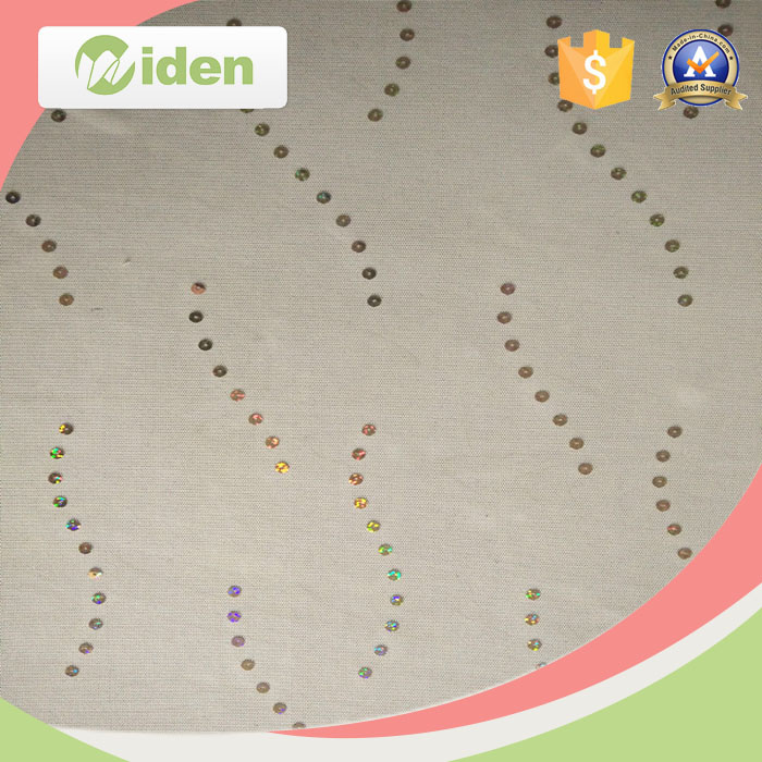 Beautiful Polyester Nigerian Fabric Fashion Styles Mesh Fabric with Sequins