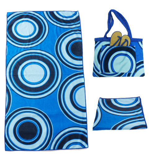 2PCS in Set/ Beach Towel and Bag.