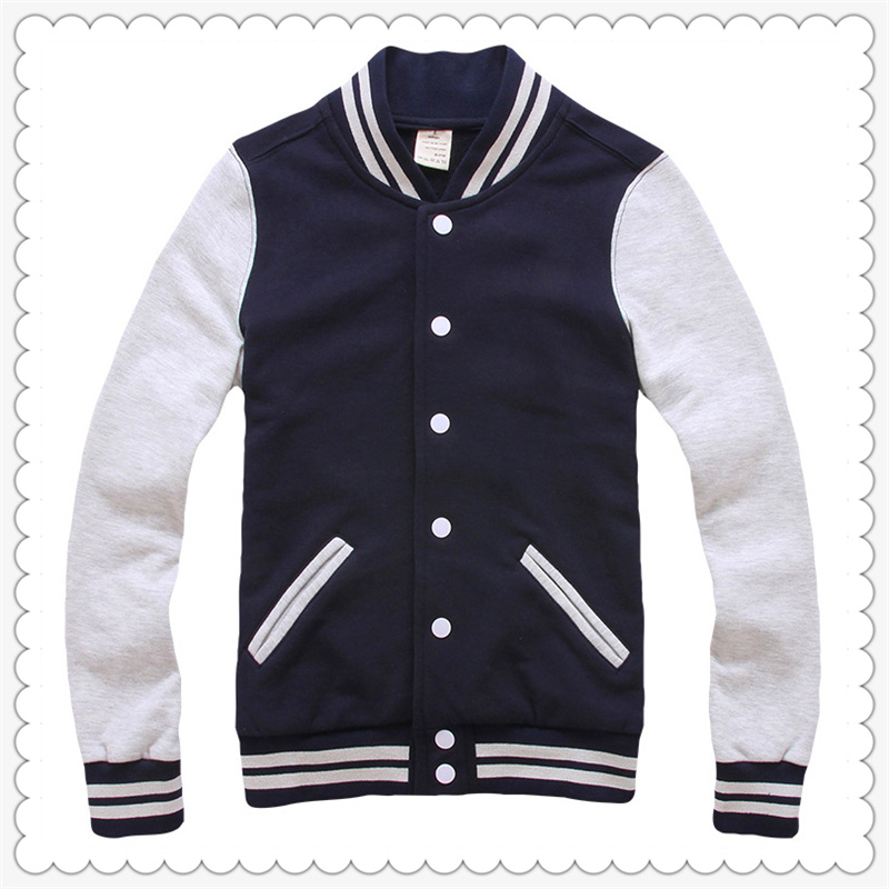 Letterman Blank Hooded Varsity Jacket