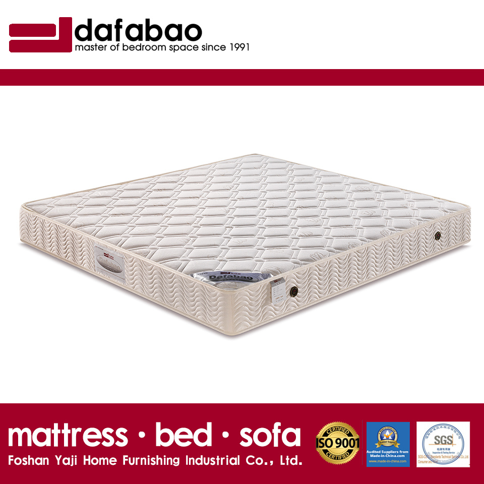 Non-Glue Cotton Spring Mattress with High Grade Tencel Fabric Cover (FB701)