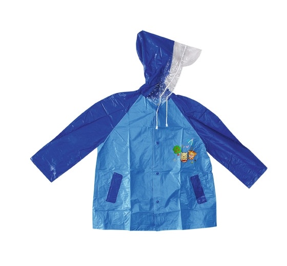 Wholesale Children Fashion Cheap Waterproof Rain Coat PVC Kids Raincoat