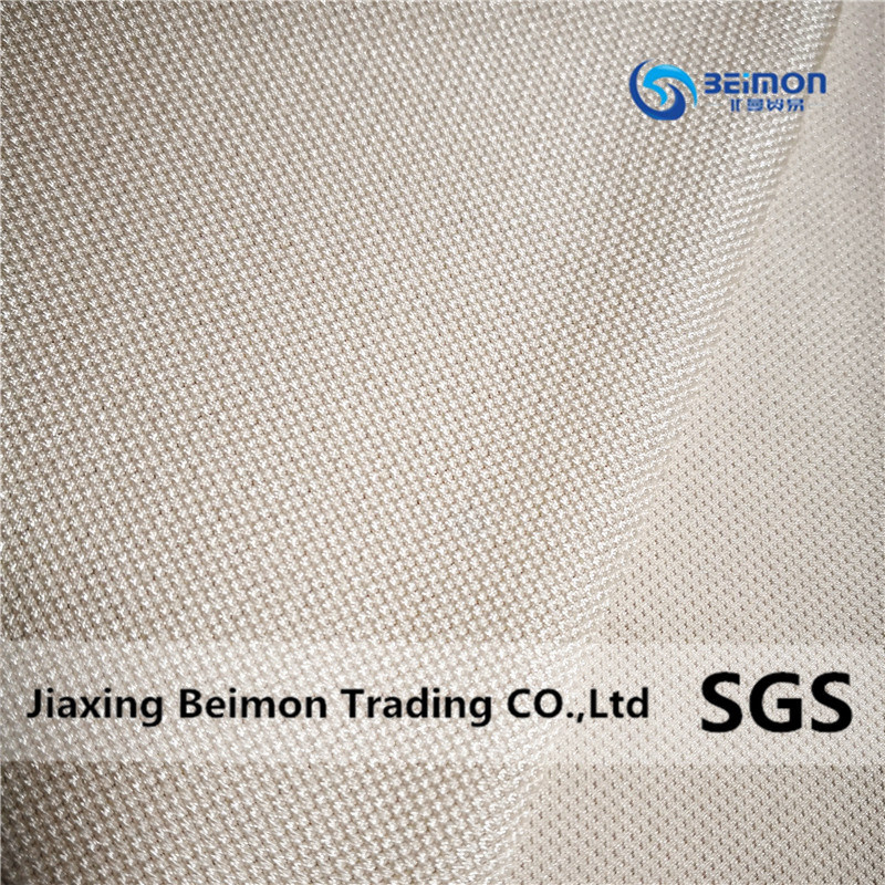 Chinese Factory Direct Supply Dimond Mesh Fabric for Garment, Popular Jacquard Stretch Fabric