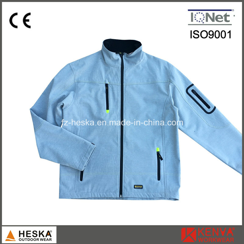 3-Layer Melange Color Waterproof Softshell Jacket