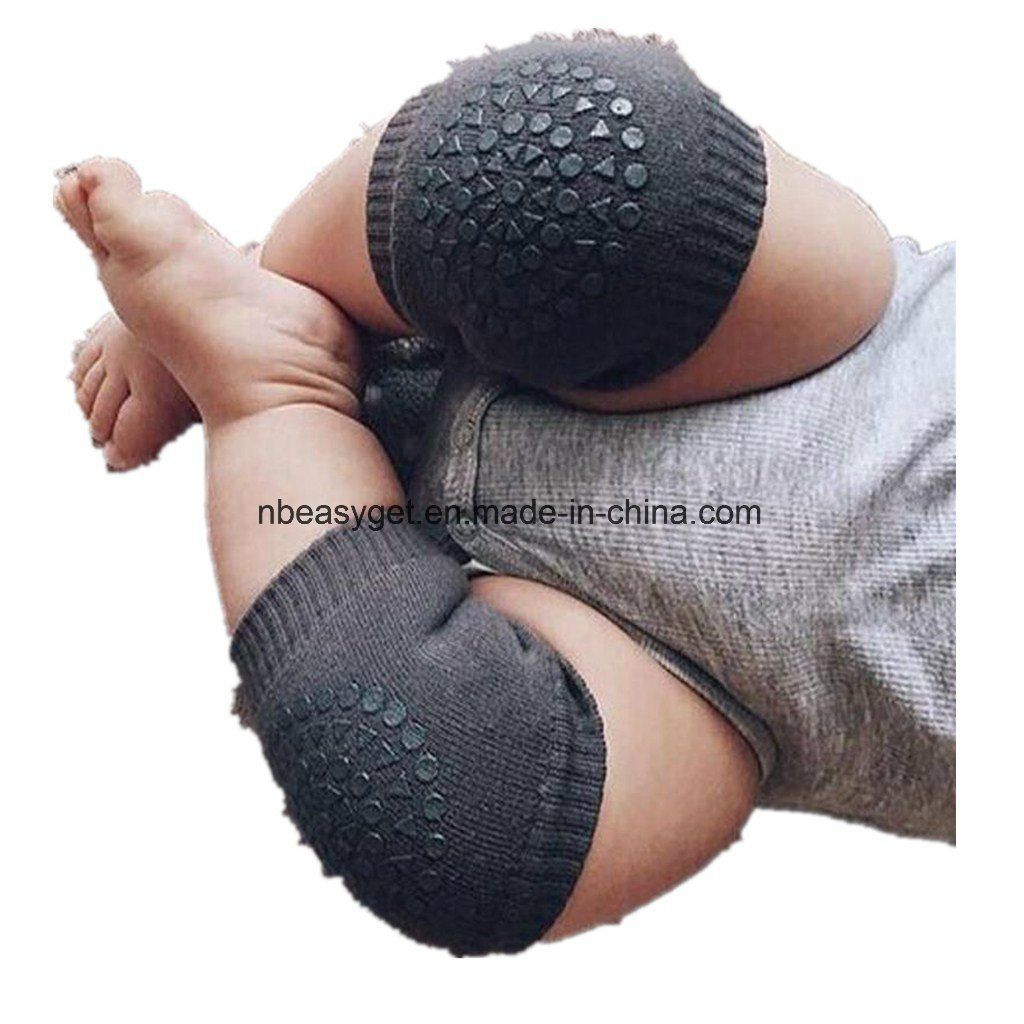 Functional Baby Crawling Anti-Slip Knee Compression Sleeve Unisex Kneecap Coverage Multiple Colors Babyknee Pads Breathable Leg Warmer