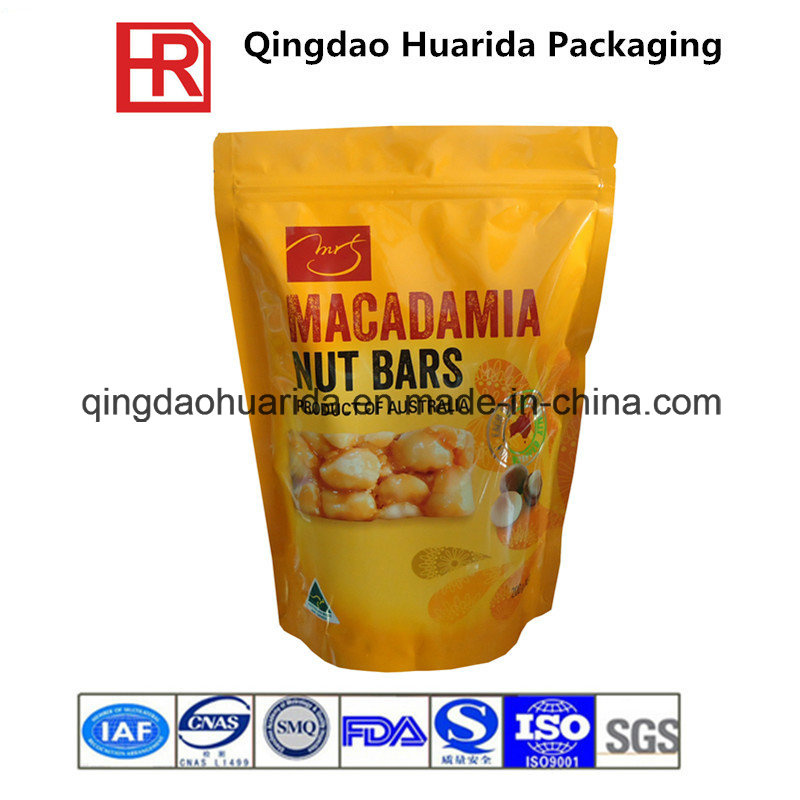 Custom Printed Foil Laminated Stand up Ziplock Reclosable Bags