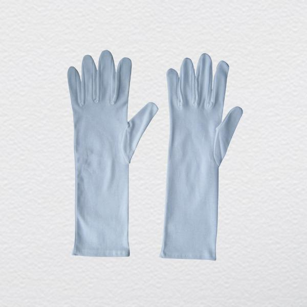 White Light Weight Reversable Cotton Work Glove