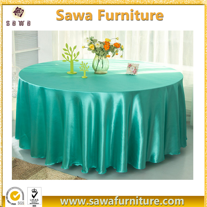 High Quality Satin Wedding Banquet Event Decoration Table Cloth
