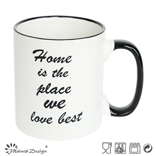 Silk Screen Expression of Feelings on Mug