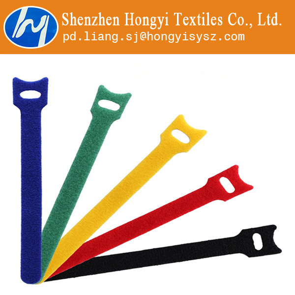 Multicolor Reusable Hook & Loop Tape Cable Ties