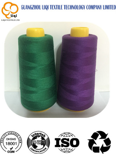 Polyester Sewing Fabric Thread 40s/2 5000m Factory Suppiler 100% Polyester