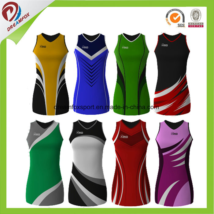 Sublimation Netball Jersey, Custom Netball Uniforms, Custom Netball Wear