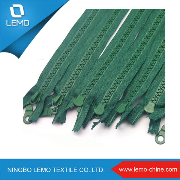 5# Plastic Resin Derlin Zippers for Bag