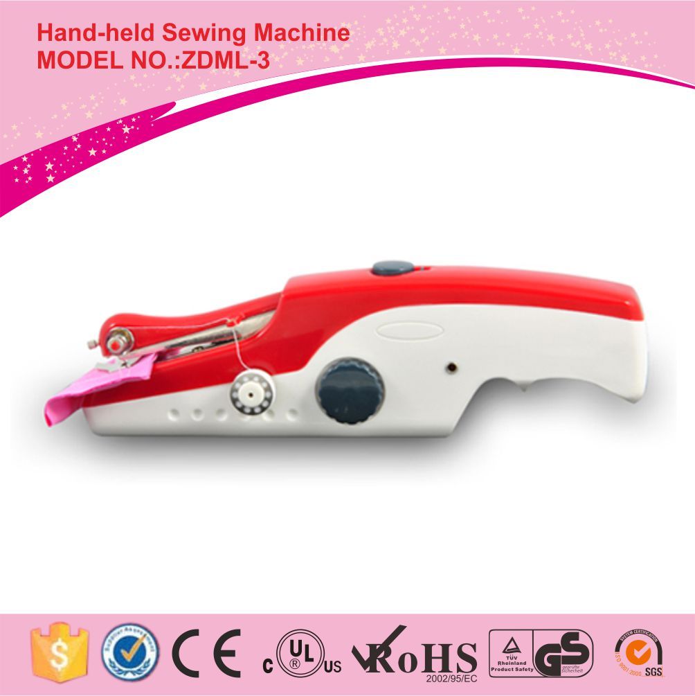 Flat Lock Industrial Mini Portable Sewing Machine Price, High Quality Portable Sewing Machine, Portable Sewing Machine Zdml-3