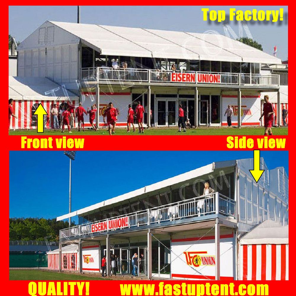 2018 New Design White Double Decker Marquee Tent for Catering