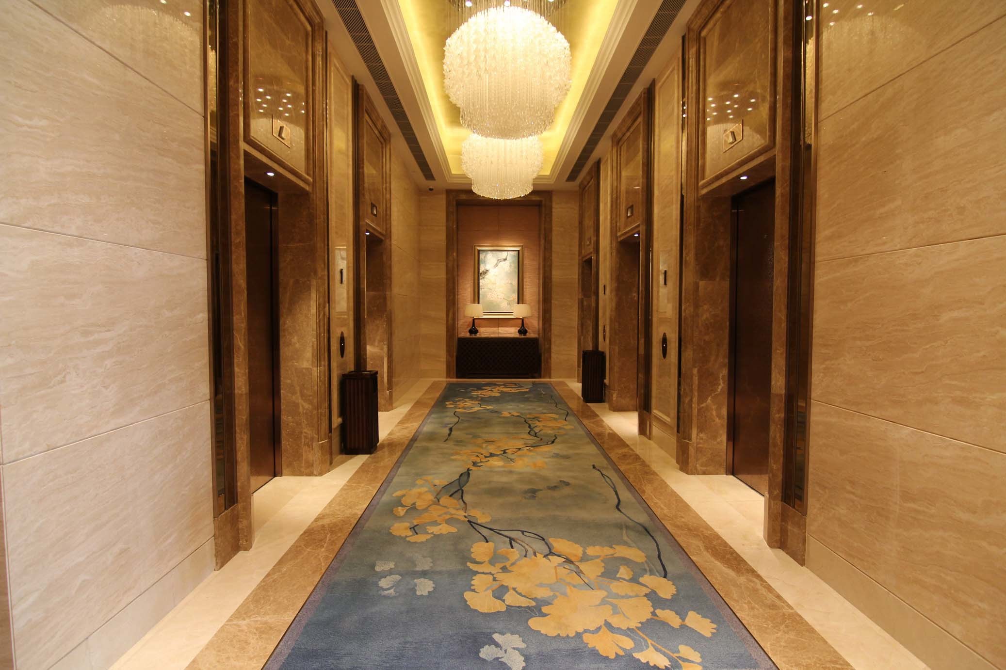 High Quality Wool & Nylon Carpet for Shangri-La Hotel Corridor