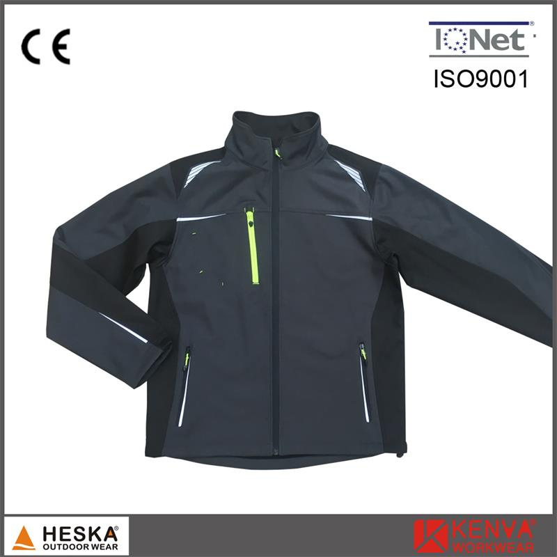 Heat Transfer Printing Outdoor Softshell Jacket