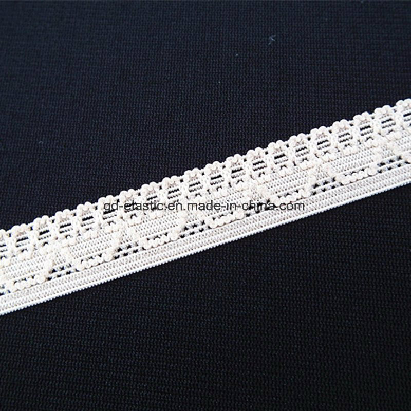 13mm Dtm Color Soft Nylon Lycra Stretch Lace Trim