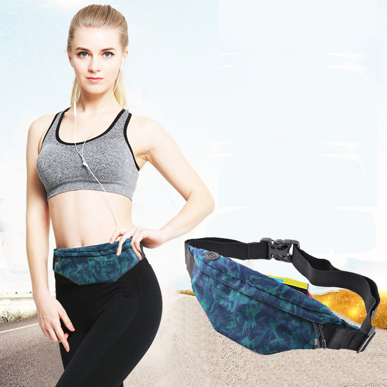 Touch Screen Running Belt Water Bottles Neoprene Waist Bag