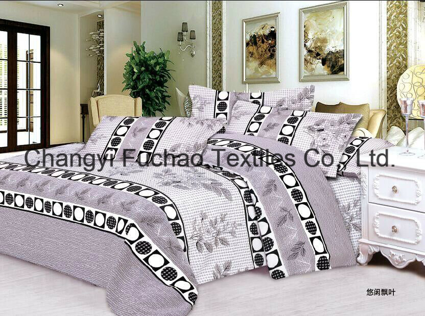 100% Cotton or Poly-Cotton Bedding Set Queen Size
