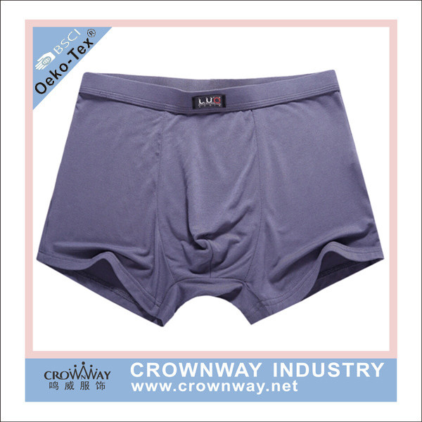 Men Cheap Underwear Modal Polyester Boxer Shorts